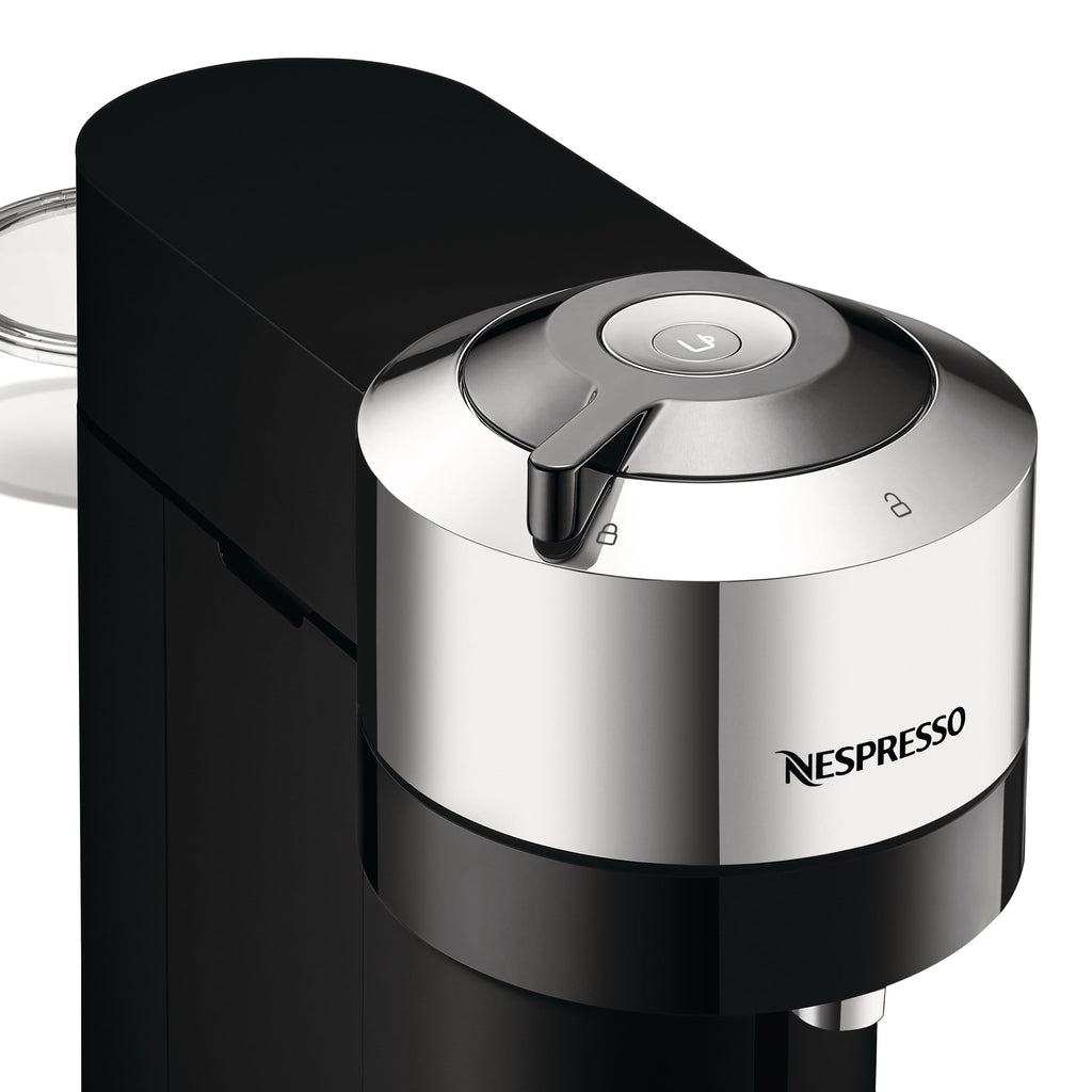 Nespresso Vertuo Next Deluxe Coffee and Espresso Maker by DeLonghi, Chrome