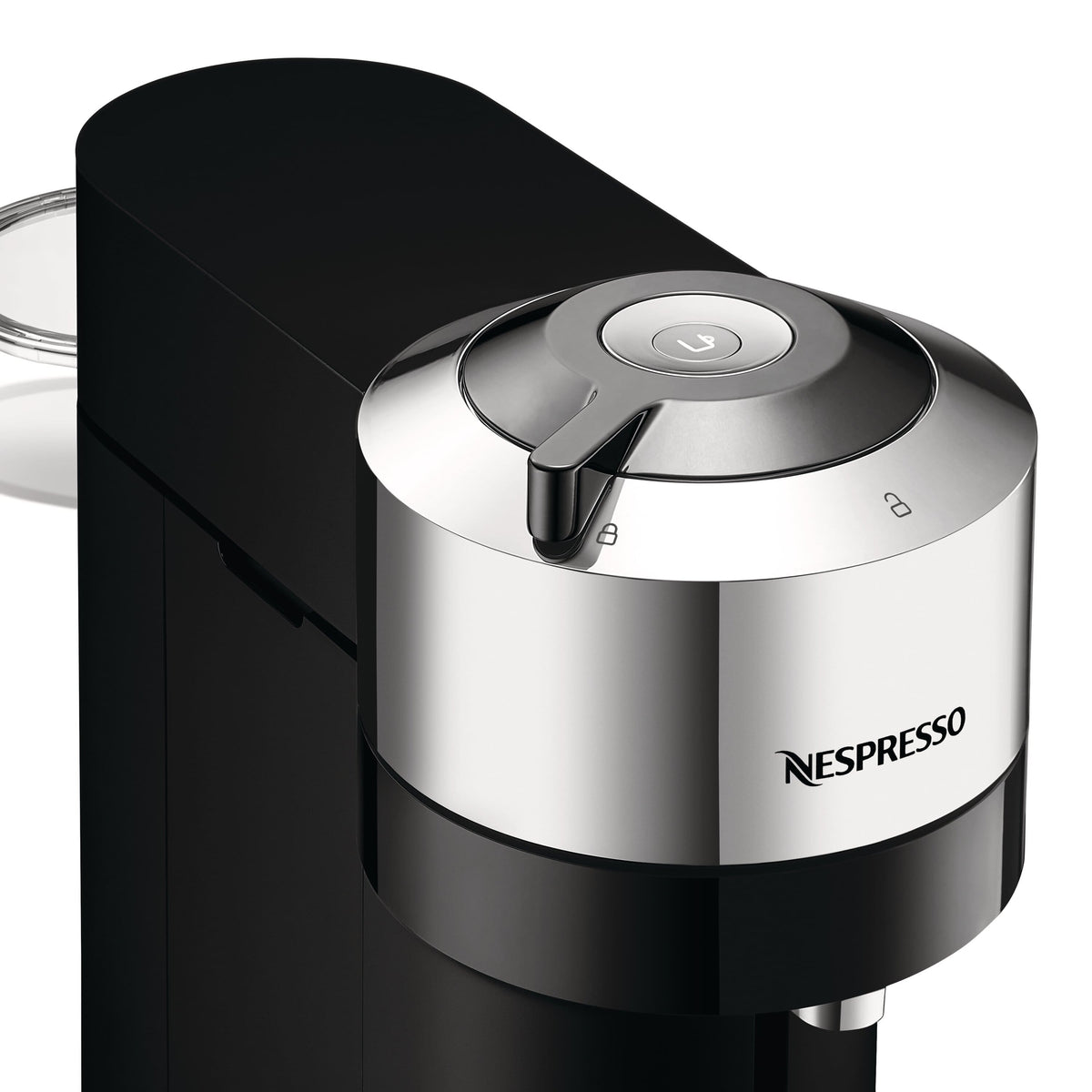 Nespresso Vertuo Next Deluxe Coffee and Espresso Maker by DeLonghi, Chrome