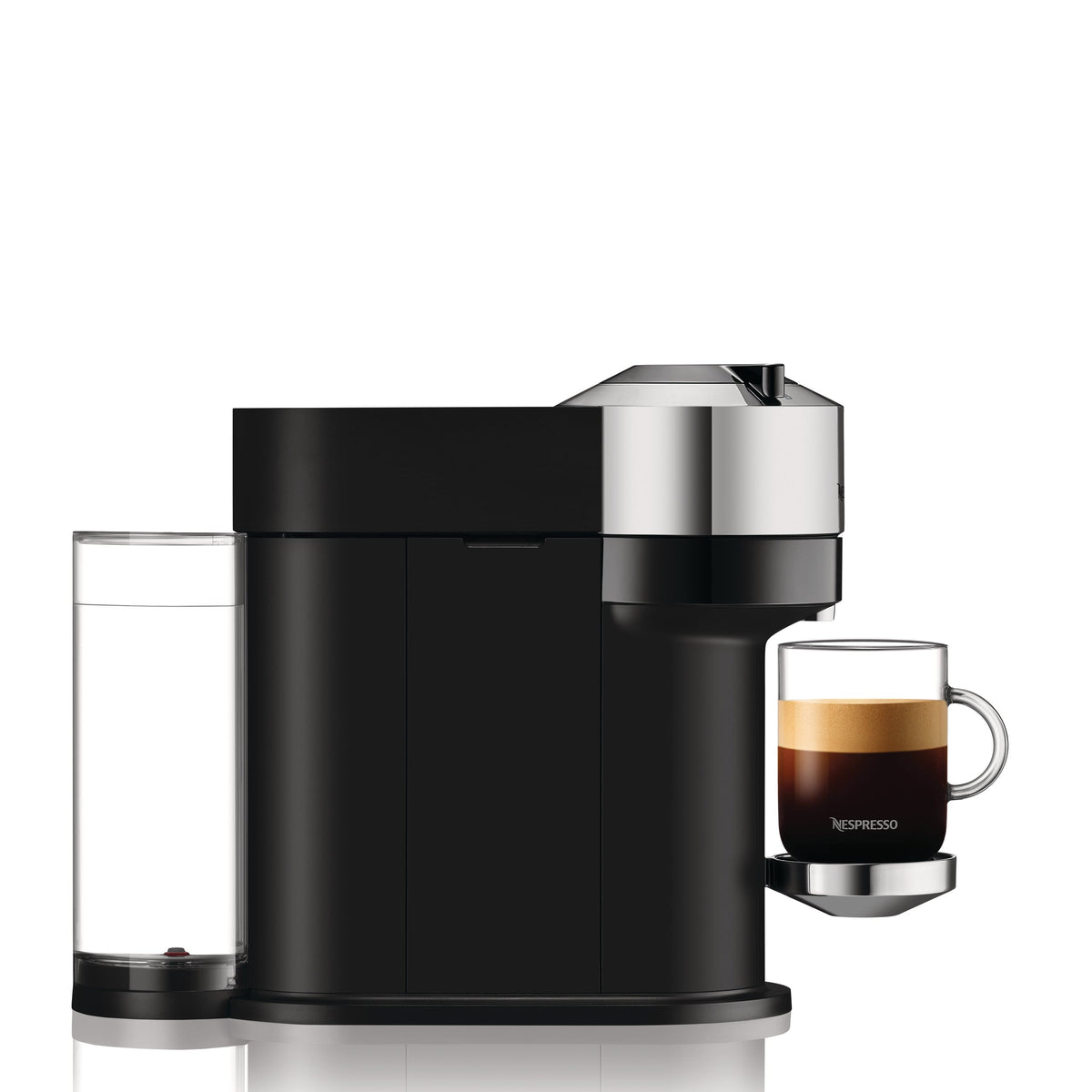 Nespresso Vertuo Next Deluxe Coffee and Espresso Maker by DeLonghi, Chrome