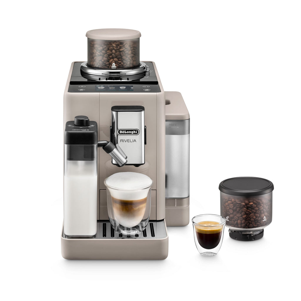 Rivelia Fully Automatic Espresso Machine, Sand Beige