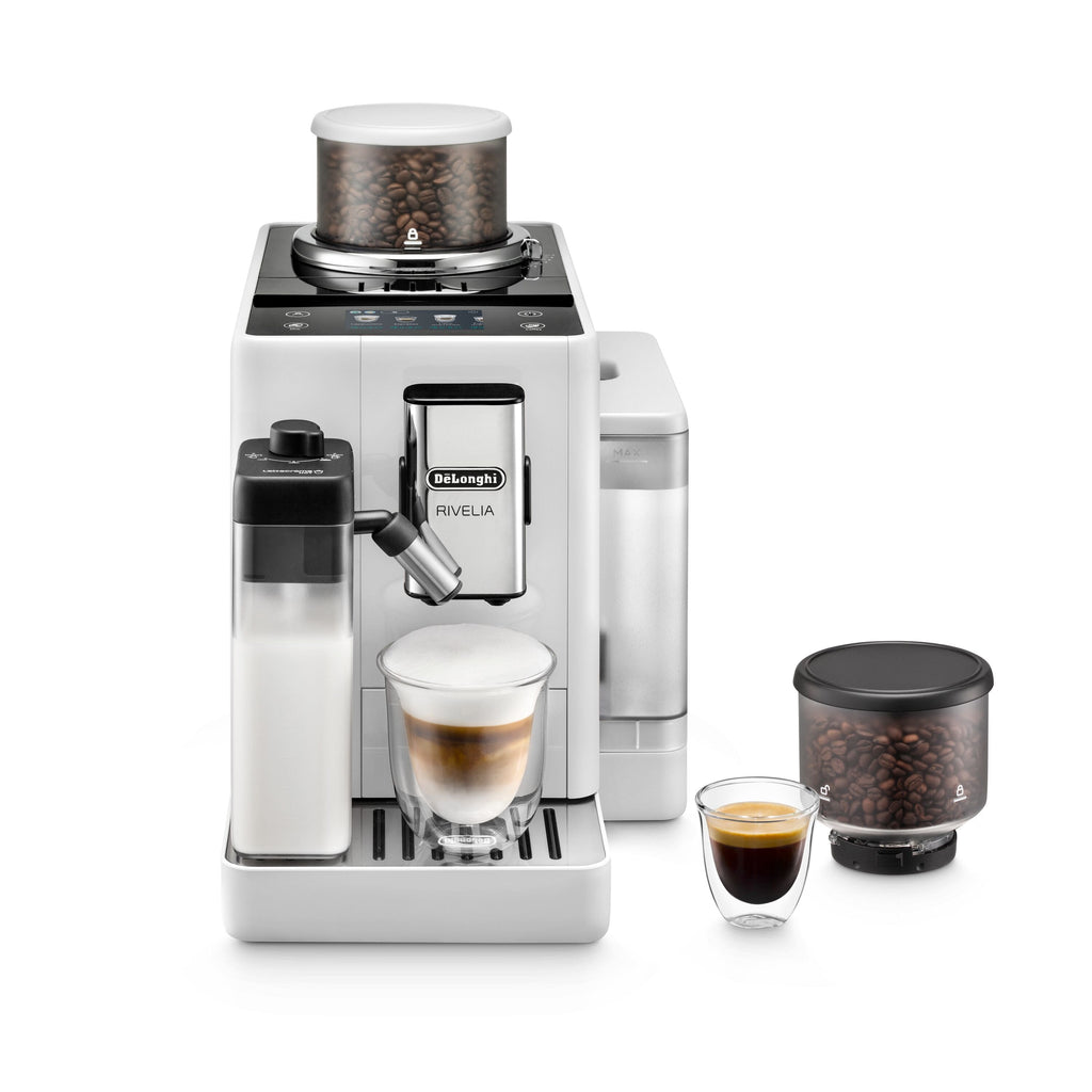 Rivelia Fully Automatic Espresso Machine, Arctic White