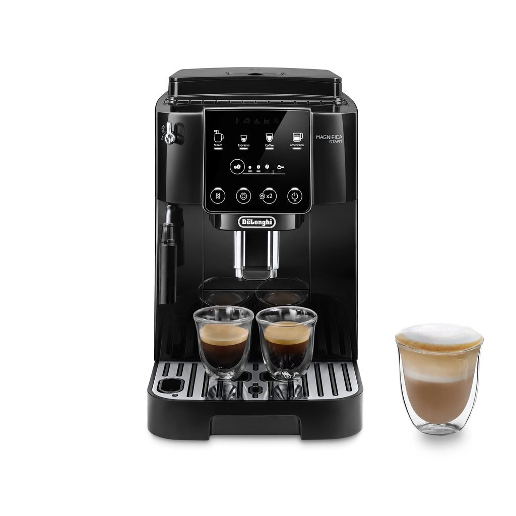 Magnifica Start Espresso Machine (Black) with Manual Milk Frothing