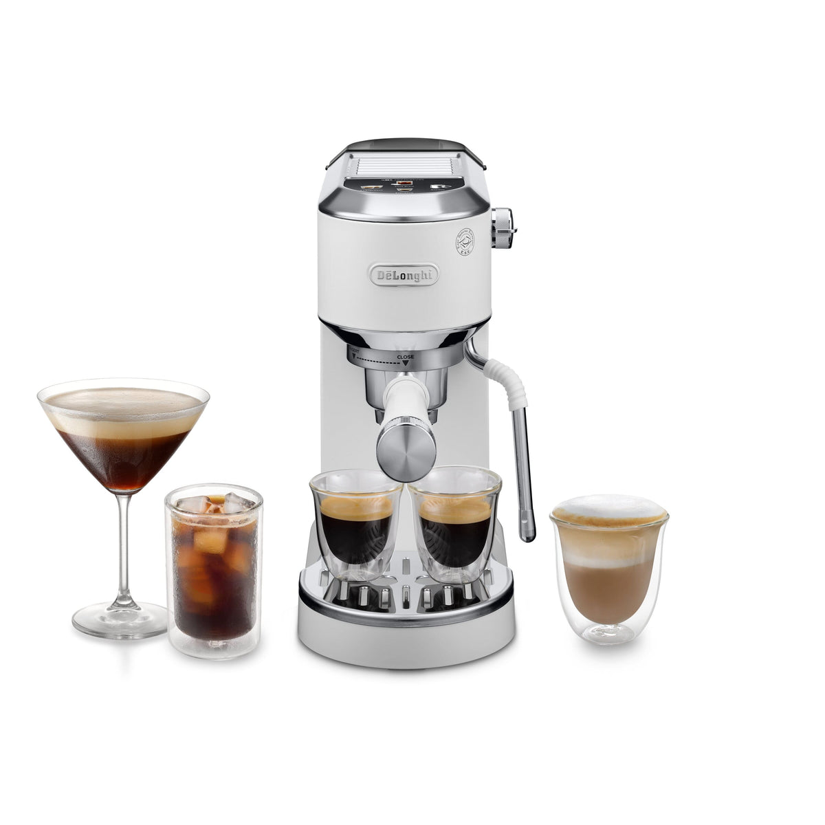Dedica Duo Espresso Machine - Vanilla