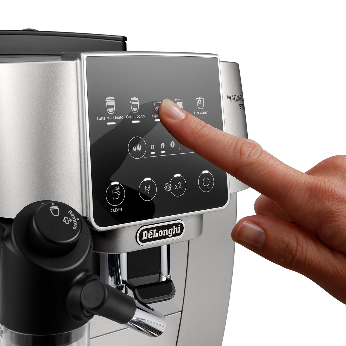 Magnifica Start Espresso Machine with LatteCrema System (Silver)