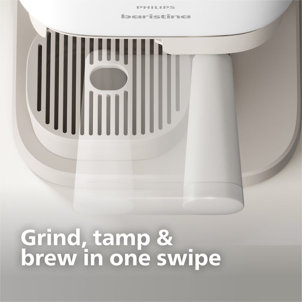 Philips Baristina Espresso machine Milky White