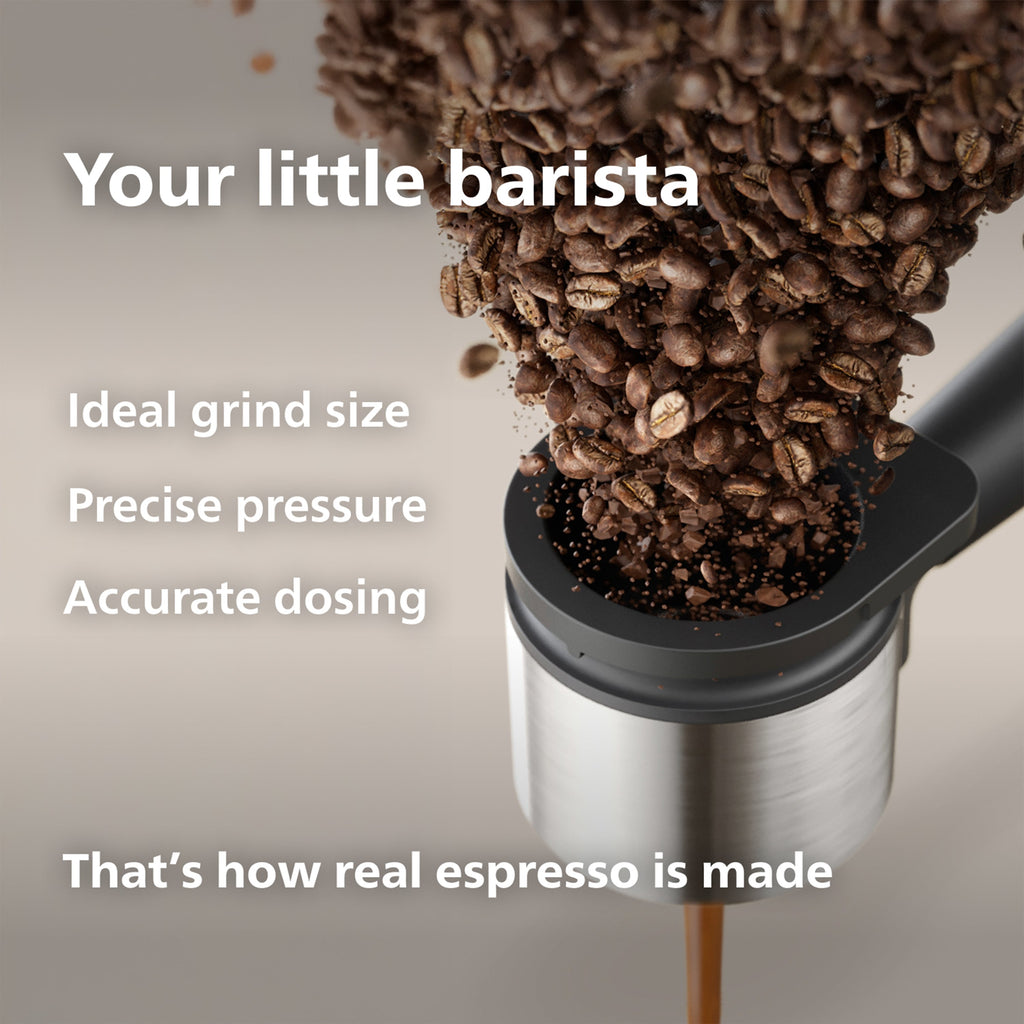 Philips Baristina Espresso machine Milky White