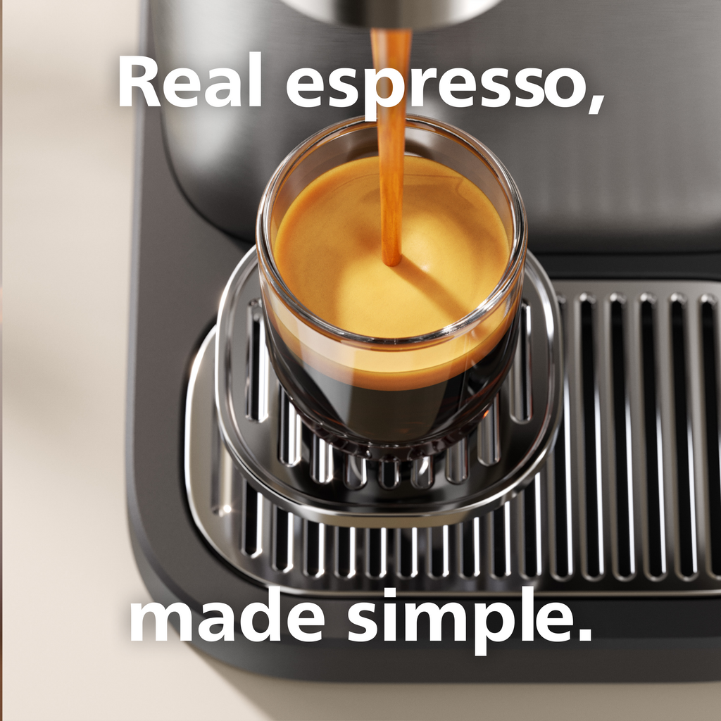 Philips Baristina Plus Automatic Espresso Machine, Stainless Steel