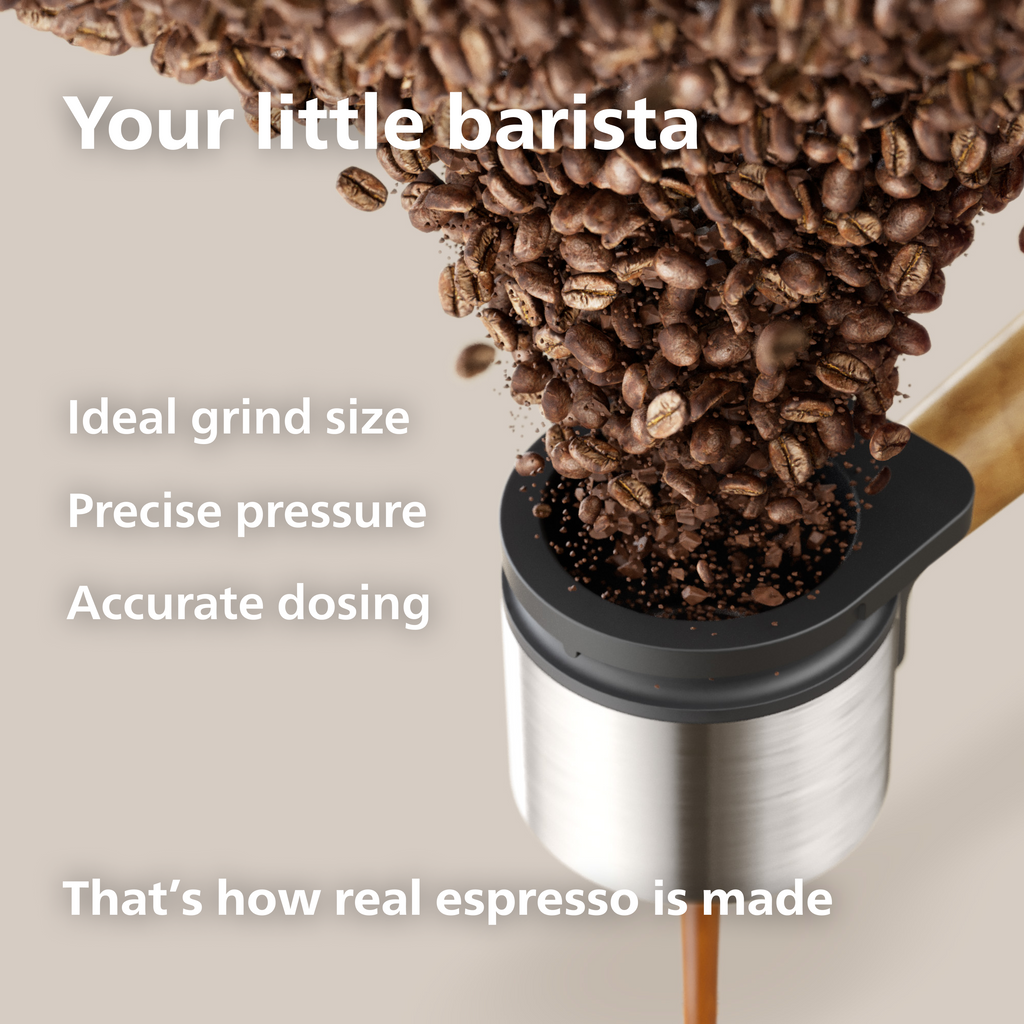 Philips Baristina Plus Automatic Espresso Machine, Stainless Steel