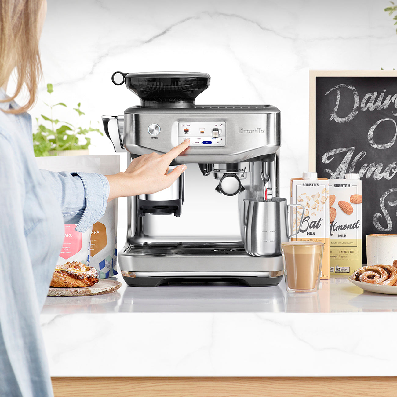 the Barista Touch™ Impress