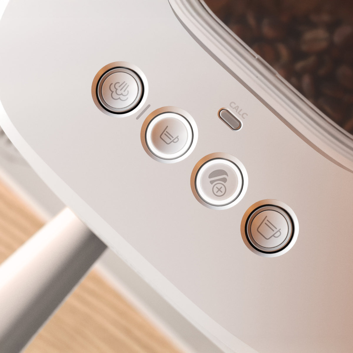 Philips Baristina Latte Automatic Espresso Machine, Milky White