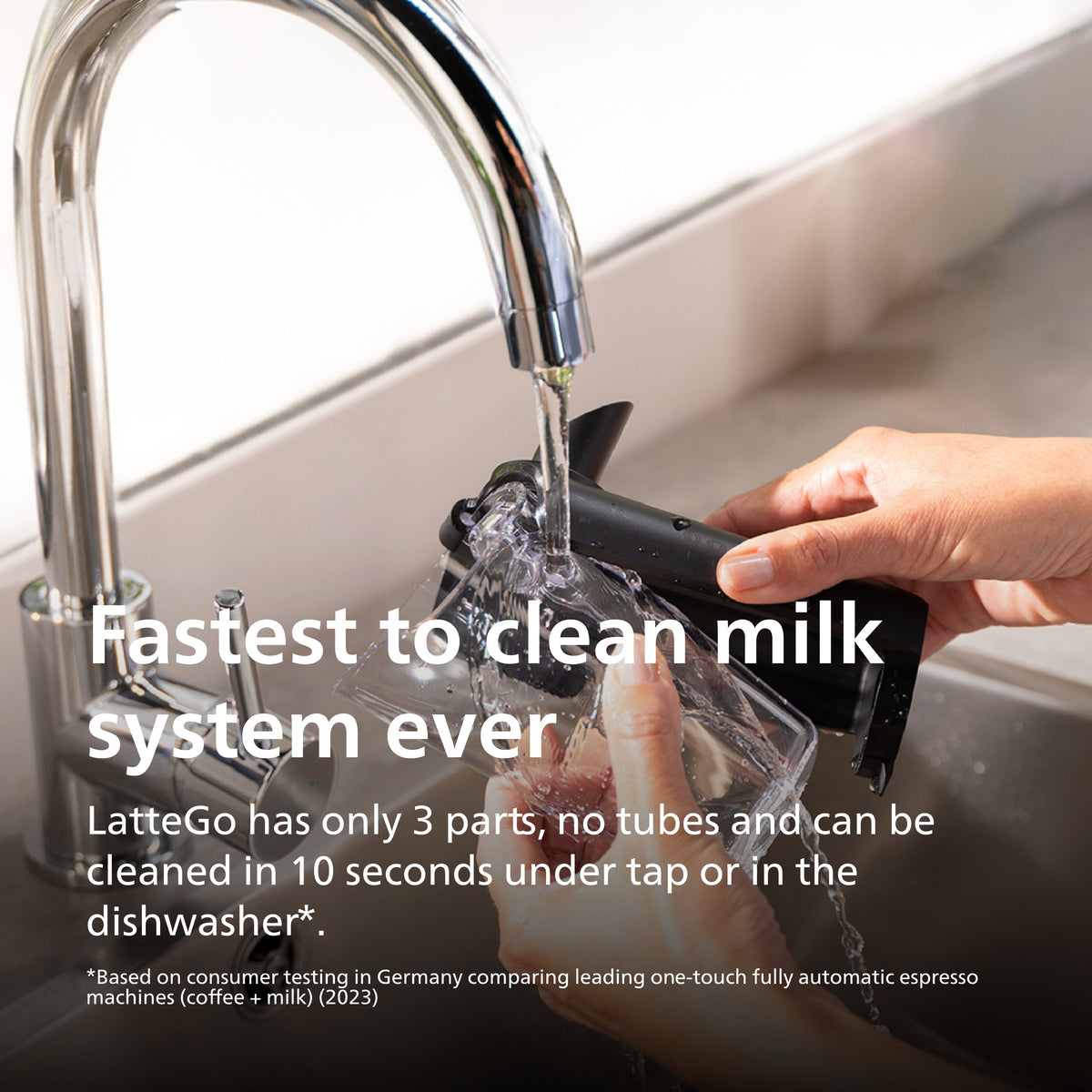 Philips 2300 Fully Automatic Espresso Machine with LatteGo Milk Frother